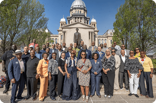 ILBCC members at Illinois State Capitol